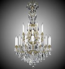  CH7336-O-21S-ST - 8+16 Light Parisian Chandelier